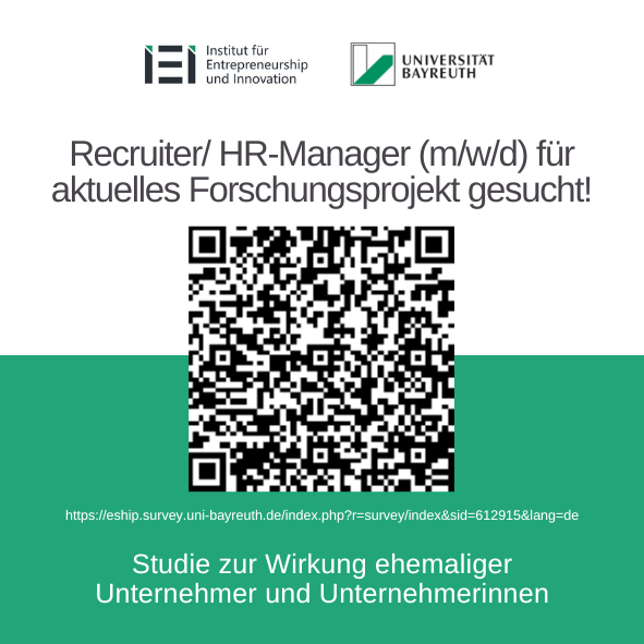 QR-Code zur Teilnahme an einer Studie