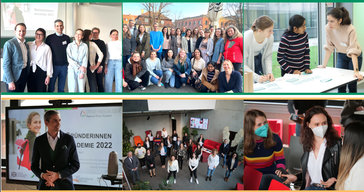 Gründerinnen Akademie 2022 und 2023